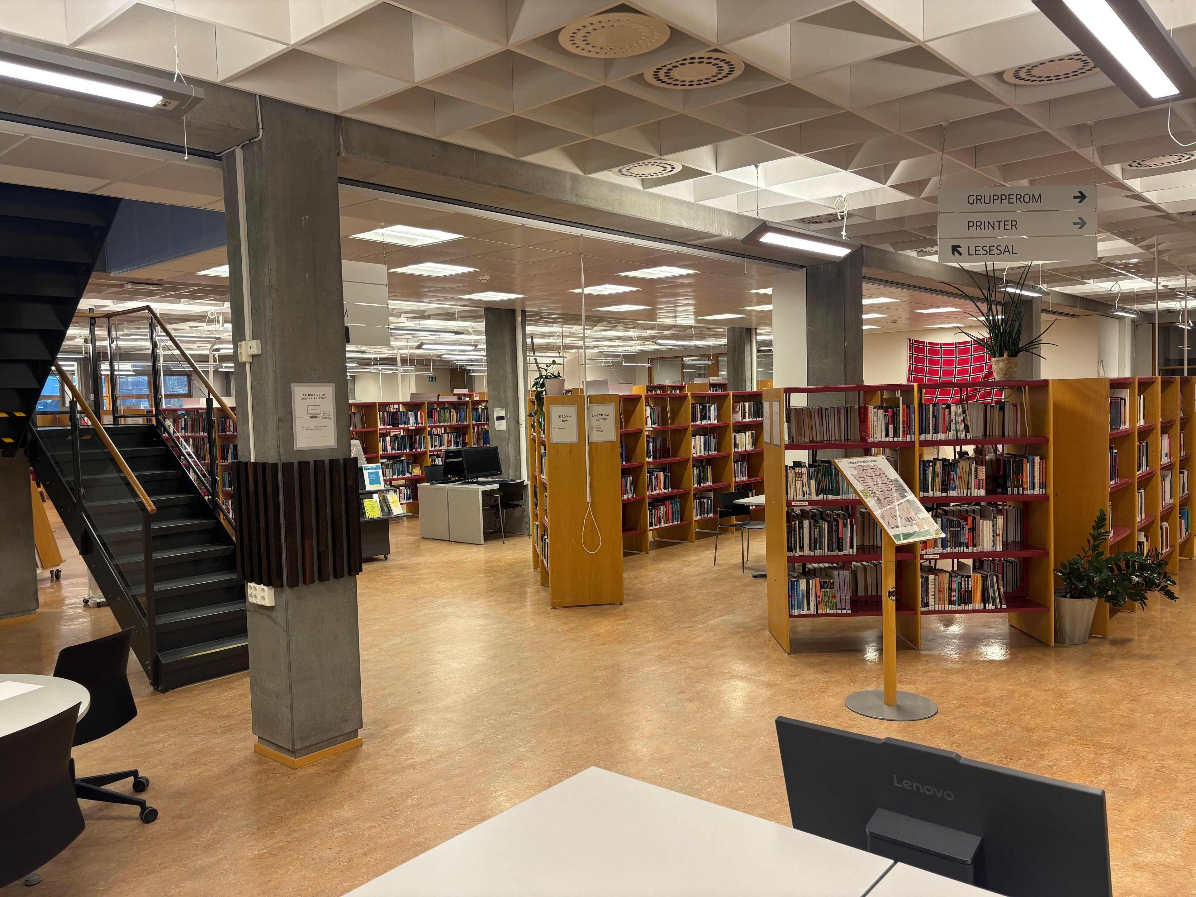 Vil bygge om biblioteket